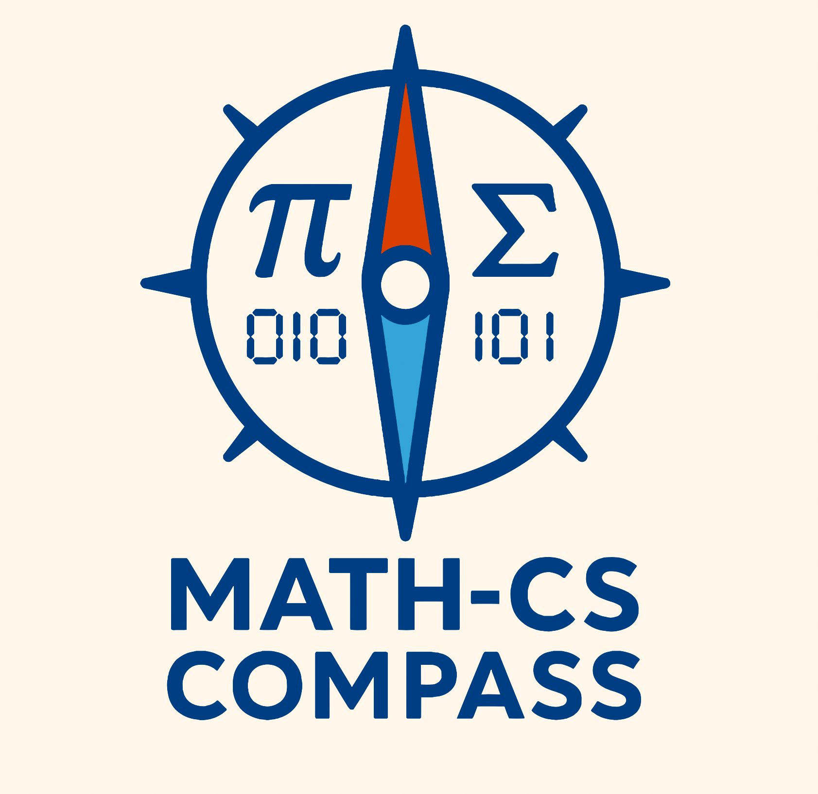 Math-CS Compass Logo